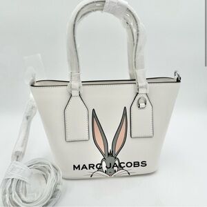 NWT Marc Jacobs x Looney Toons Collab Bugs Bunny 2-way bag